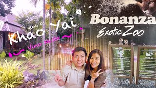 Vlog 01- Khao Yai, Vino Neste, The Bonanza Exotic Zoo, Bucolic, Midwinter 🌳🌦🌈