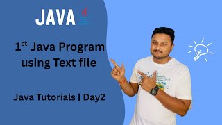 Java Tutorial in Hindi | Write Your First Basic Java Program in Text Editor | Easy for Beginners