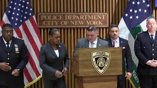 Watch as NYPD executives provide an update on an multiple active investigations.