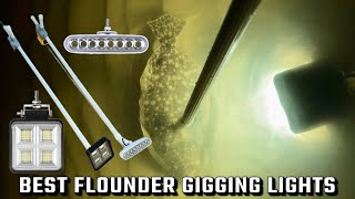 ✅Best Bright Flounder Gigging Light Set up Cordless Connected to 20v Dewalt Battery ￼￼DIY