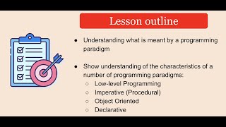 Year 13 Lesson 37 - Programming Paradigms
