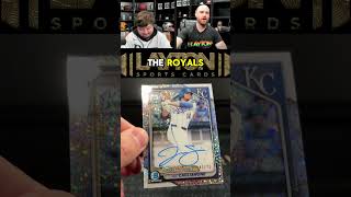 Royals -Jac Caglianone -Speckle 1st Bowman Auto #livebreaks #sportscards #bowmanchrome #mlb #sports