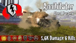 Annihilator  |  5,6K Damage 6 Kills  |  WoT Blitz Replays