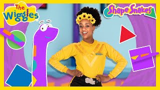 Learning Shapes with Tsehay Wiggle 🟨🔺🔵 Shape Snakes | The Wiggles
