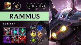 Rammus Jungle vs Graves: Rampage - EUW Challenger Patch 14.23