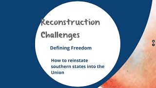 HIST 1302 Lecture 1, Reconstruction part 1