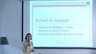 Conférence #tpep17 Dr. Stéphanie Marignier, savoir détecter les premiers signes autistiques