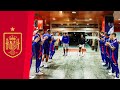 SELECCIÓN ESPAÑOLA | CARVAJAL y RODRI, la visita más especial en LAS ROZAS