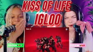 KISS OF LIFE(키스 오브 라이프) ‘Igloo’ Showcase + Igloo [TAKE#B | 4K] reaction