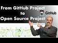 How I Started an Open Source Project from a GitHub Project Repository