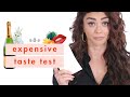 We Stress Sarah Hyland Out with a Ton of Wedding Stuff (Hehe, Sorry) | Expensive Taste Test | Cosmo