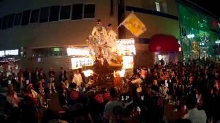 だんじり 南岡 藤井寺 西地区秋祭 2013 1