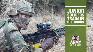 Junior Soldiers on exercise in Otterburn | British Army