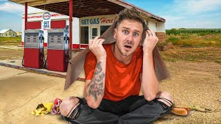 $1 VS $500 OVERNIGHT SURVIVAL CHALLENGE *GAS STATION ITEMS ONLY*