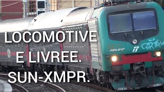 Locomotori e livree. E 464 617 xmpr- E 464 218 sun- E656 424 xmpr.TreniMistrerJazz.