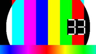 test pattern with audio