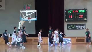 2017 제1회 강원도지사배 생활체육 농구대회 결승 HOT vs 3POINT 5