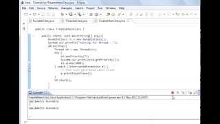 Java programming Lesson 55 Threads 3: Changing Threads CPU Usage Priority