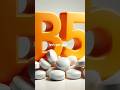 Vitamin B5: Daily Dose, Sources, and Benefits #health #nutrition #vitaminb5