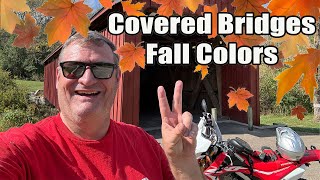 Riding my Honda CRF250L to the Covered Bridges of Greene County