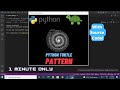 python turtle graphics simple tutorial | python turtle tutorial