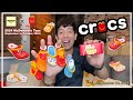 2024 McDonald's x Crocs Happy Meal Toys (Mcdonalds Crocs Toys) Crocs Clips Toys