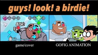 FUNNY Guys look a birdie | friday night funkin’ | GAME x FNF ANIMATION