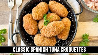 Got Canned Tuna? Make these DELICIOUS Tuna Croquettes from Spain