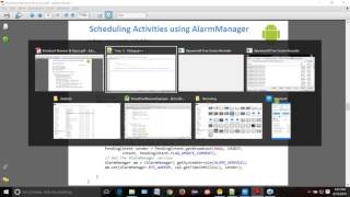 Android Tutorial 19 BroadCastReceiver Scheduling Task