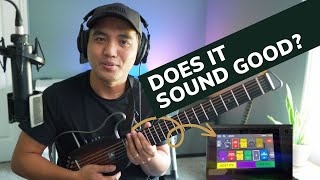 Donner Hush-I Silent Guitar into MX5 Review