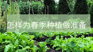 怎样为春季的种植做准备/How to prepare for spring gardening