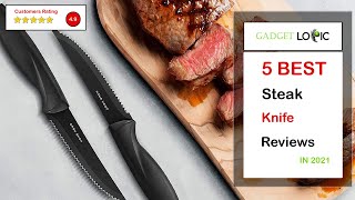 ✅ Best Steak Knives on Amazon in 2023 🍳 Top 5 [Tested \u0026 Reviewed]