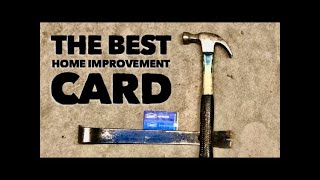 The best home improvement credit card