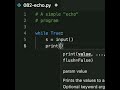 A combination of input() and print() in the infinite loop gives you a program | python programming