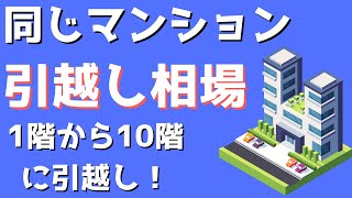 同じマンション内の引越し料金相場とおすすめの引越し業者