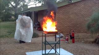 Fire Blanket Demo