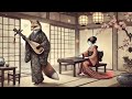 shamisen and nature 🌊 japanese ambient music for meditation u0026 peace