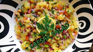 Healthy And Nutritious Potato Salad For Weight-loss | Potato Caesar Salad | Healthy Salad Recipes