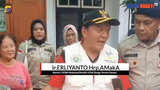 Menyambut Tahun Baru Imlek 2576 LPSK Bunga Teratai Sumut Bagikan Bansos