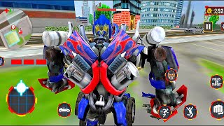 Grand Robot Car Transform 3D Shoot Game (By Grand Superhero Games) - Android Gameplay