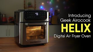 Introducing your kitchen's new fitness trainer the Geek Airocook Helix 12L: 8 in 1 appliance.