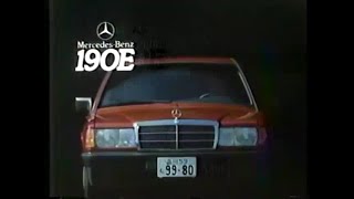 Mercedes-Benz 190E 1985 Commercial (Japan)