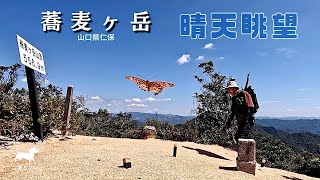 【蕎麦ヶ岳】晴天が似合う！低山の魅力がギュッと詰まった【山口県登山】