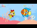 《熱帶魚tropical fish》認識顏色coloring for kids｜painting｜coloring｜drawing｜art｜【畫畫魔法】yoyo點點名s20｜著色畫兒童節目