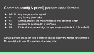 Programming in the C language - [#7] User Input - Keyboard