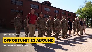 Opportunities Abound: 1st Regiment Basic Camp