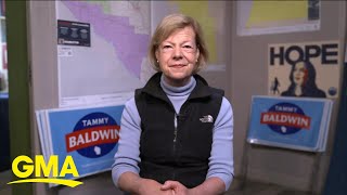 Sen. Tammy Baldwin talks upcoming election