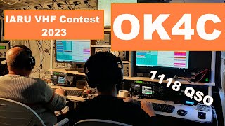 OK4C - IARU region I VHF Contest 2023. 73! de OK6RA