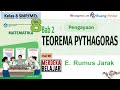 Rumus Jarak (Pengayaan) Hal 90 Bab 2 Teorema Pythagoras Kelas 8 Kurikulum Merdeka Belajar