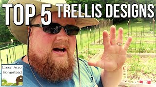 Top 5 Garden Trellises that Work!!! | Gardening | Homesteading
